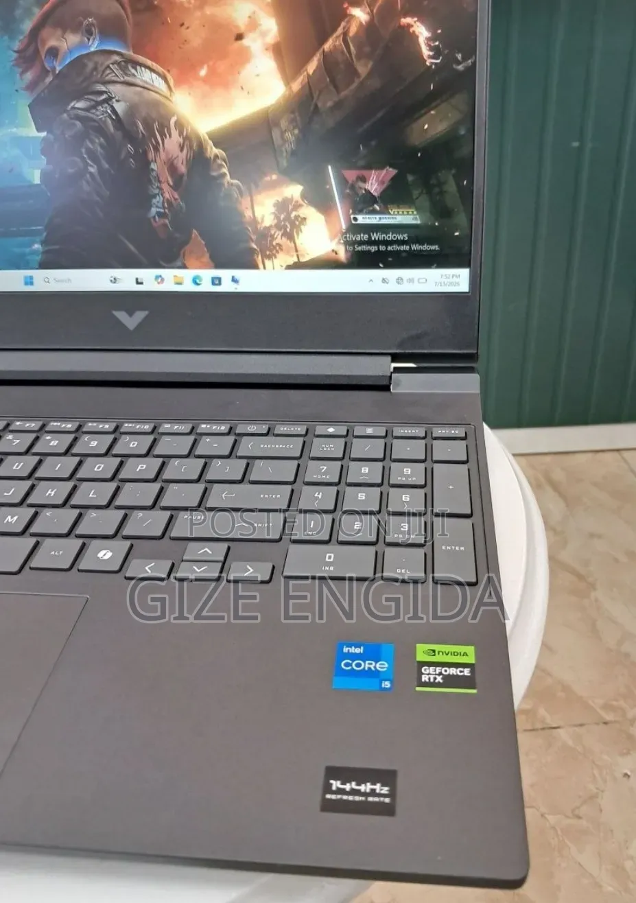 New Laptop HP Victus 15 16GB Nvidia SSD 512GB