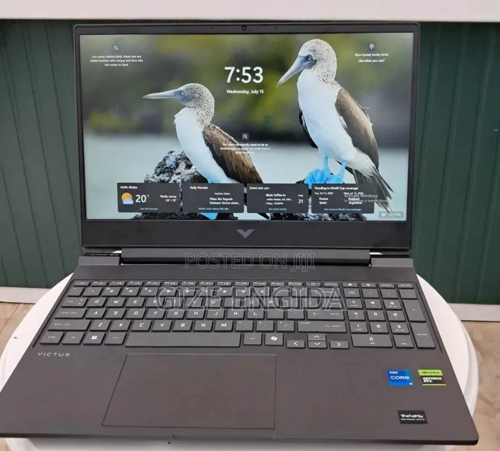 New Laptop HP Victus 15 16GB Nvidia SSD 512GB