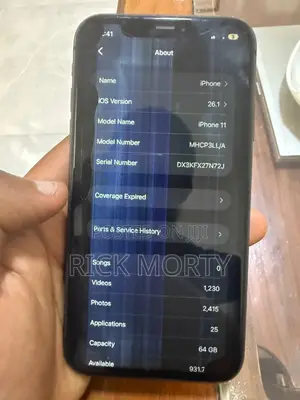 Apple iPhone 11 64 GB Black