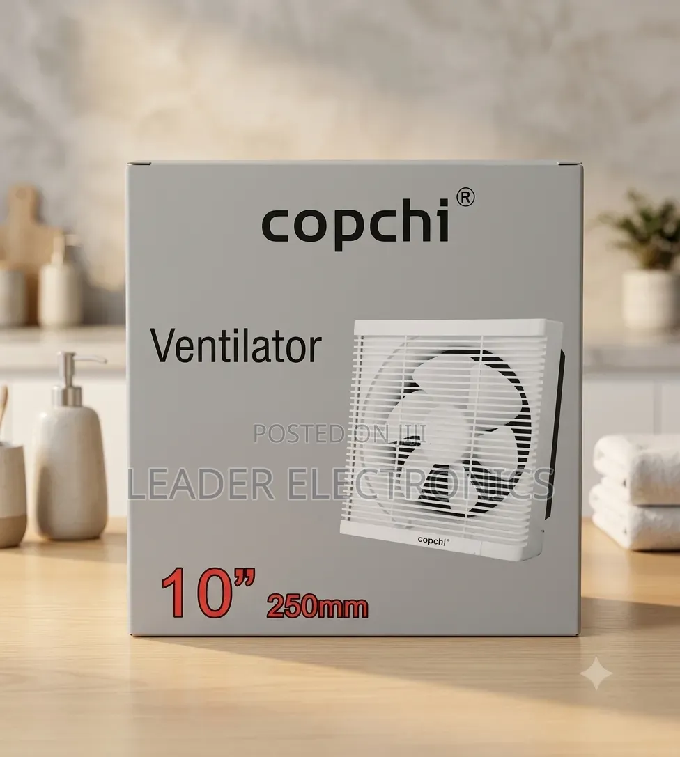 Copchi Ventilator 10" (250mm) – Powerful Air Ventilation System