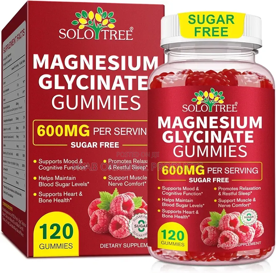 Magnesium Glycinate Gummies,600mg High Absorption