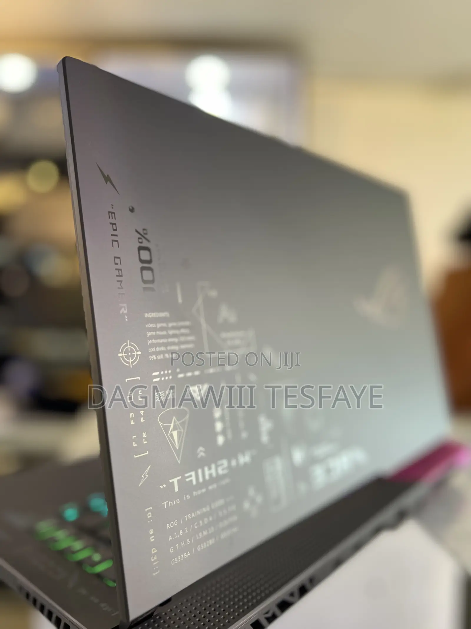 New Laptop Asus ROG Strix G15 16GB AMD Ryzen 7 SSD 512GB