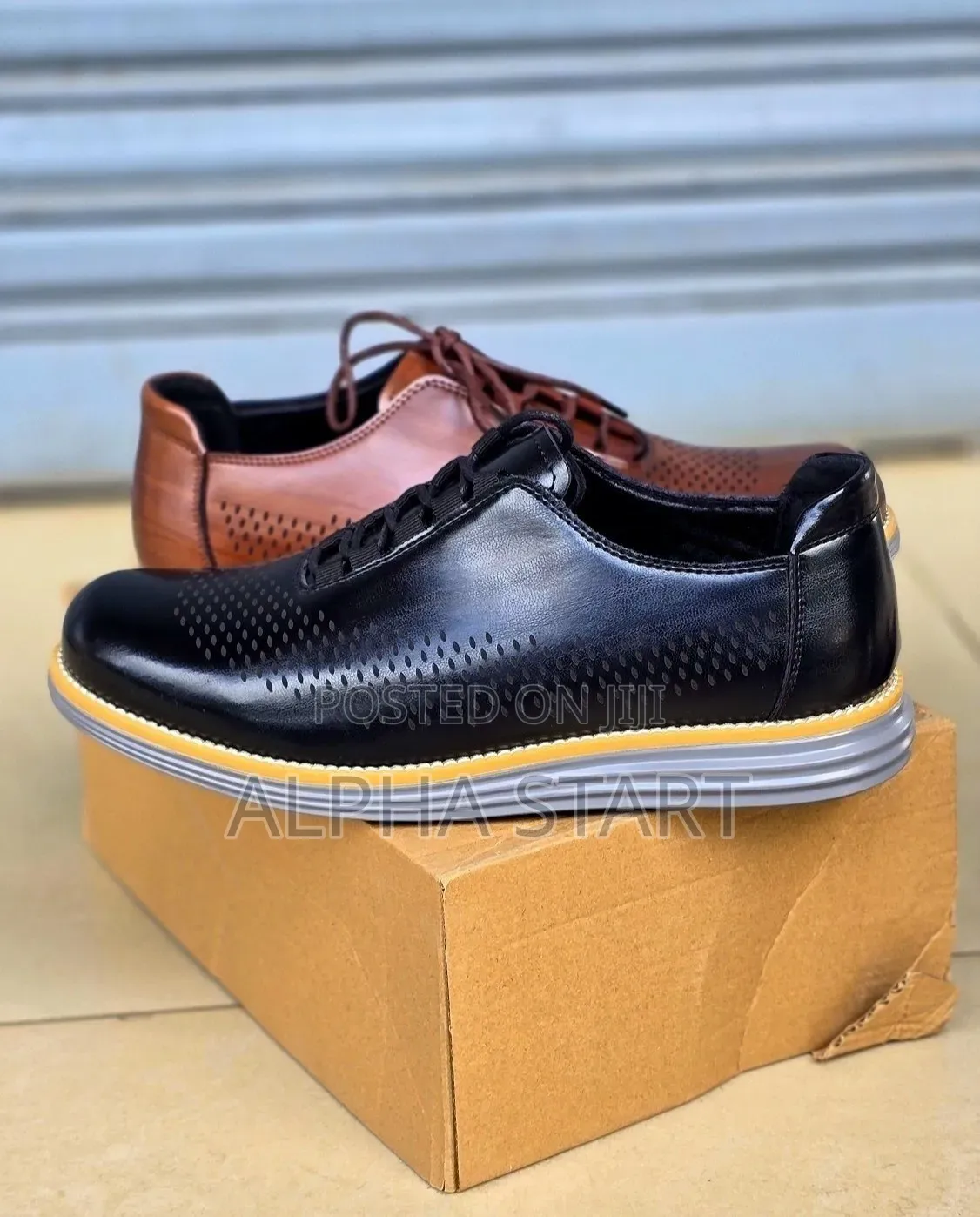 Casual Flat Leather High Master Quality Shoes for Man's