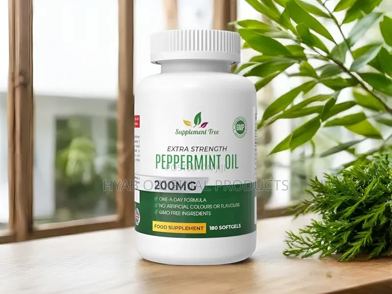 Peppermint Oil - 200mg High Strength 180 Softgels