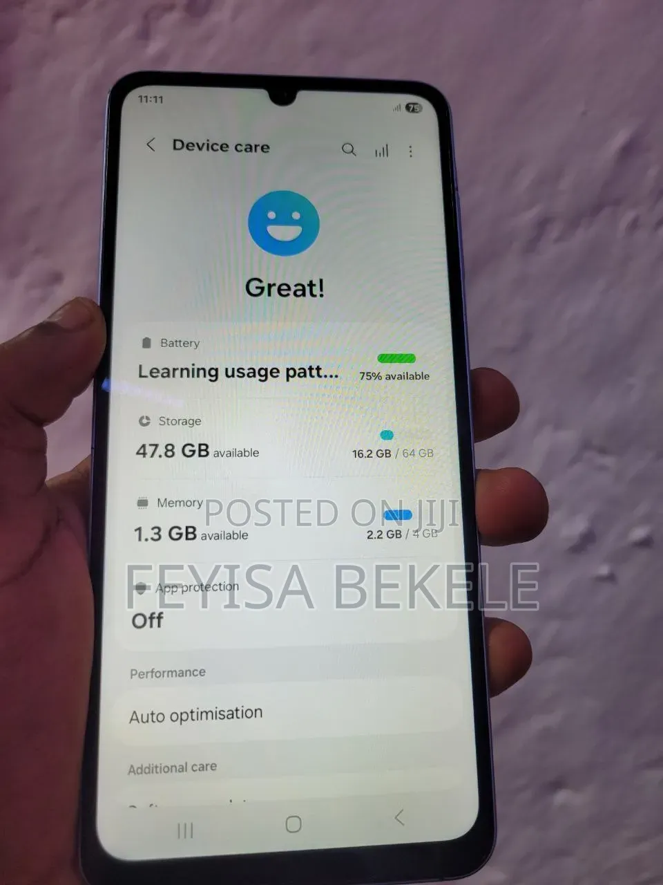 Samsung Galaxy A07 128 GB Blue
