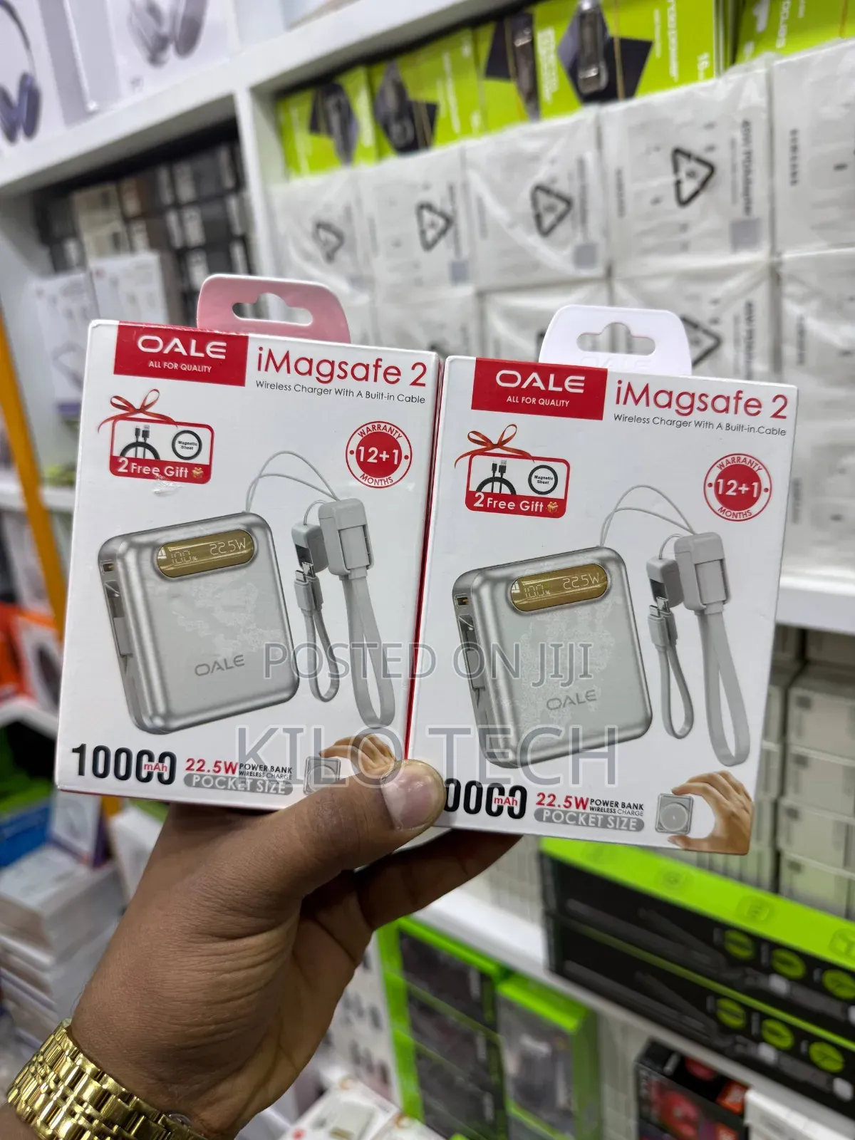 OALE iMagsafe 2 Power Bank 10000mAh - 22.5W Fast Charging