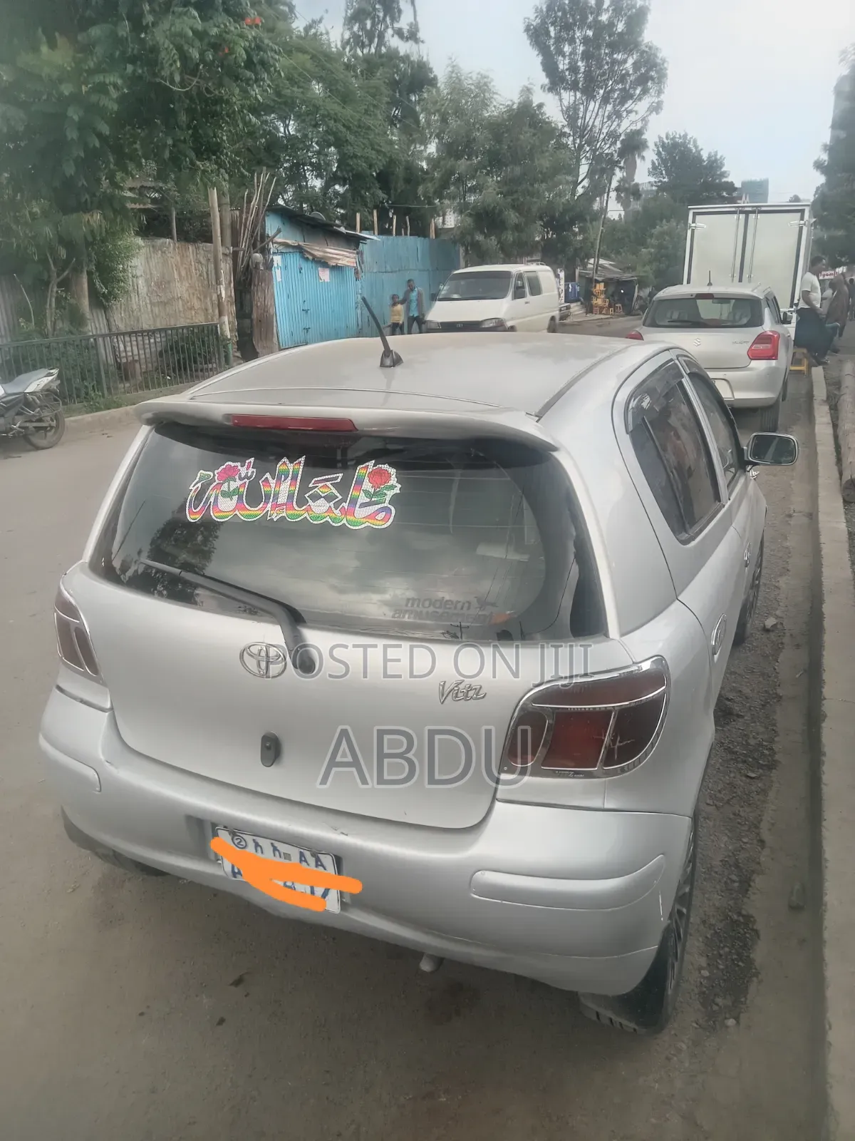 Toyota Vitz 1.0 FWD 3dr 2004 Gray