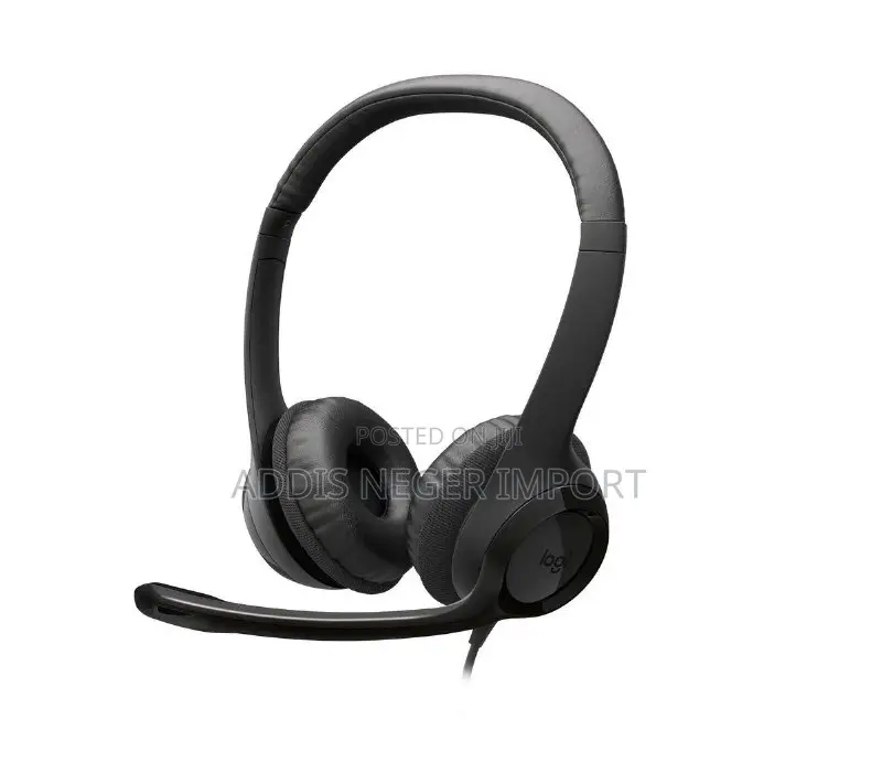 Logitech H390 USB Computer Headset With Noise-Cancelling Microphone