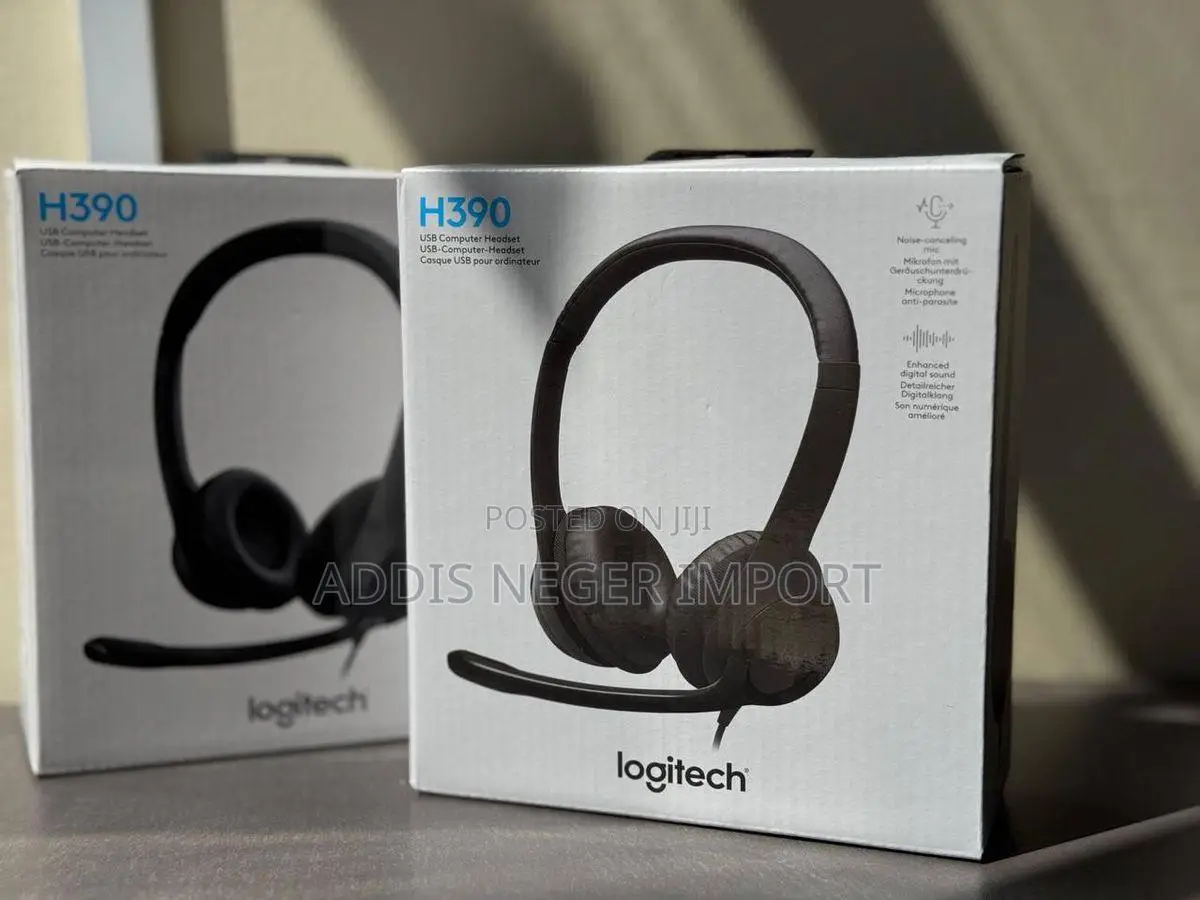 Logitech H390 USB Computer Headset With Noise-Cancelling Microphone