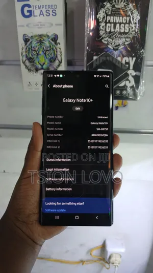 New Samsung Galaxy Note 10 Plus 256 GB Black