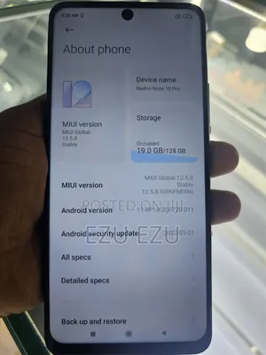 New Xiaomi Redmi Note 10 Pro 128 GB Blue