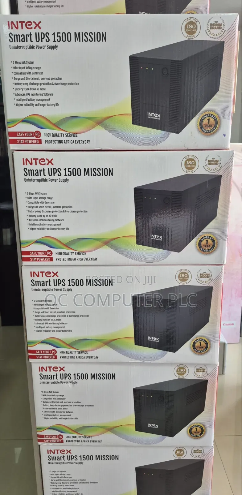 Intex Smart 1500va Ups