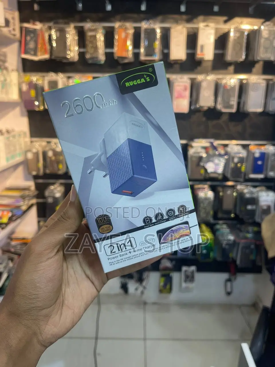 Power Bank and Charger Adapter