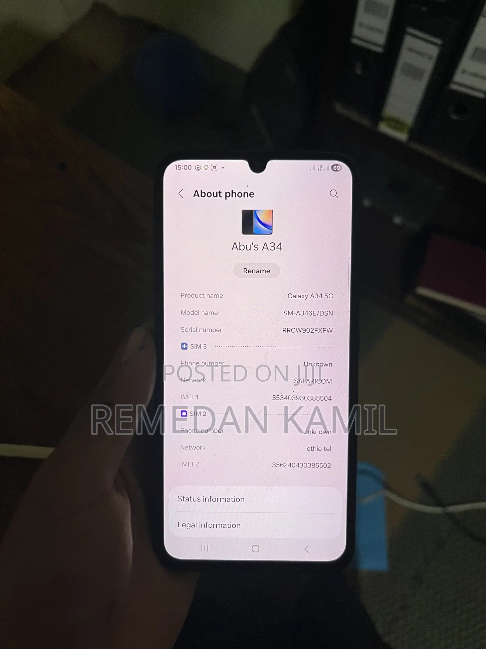 Samsung Galaxy A34 5G 128 GB Black