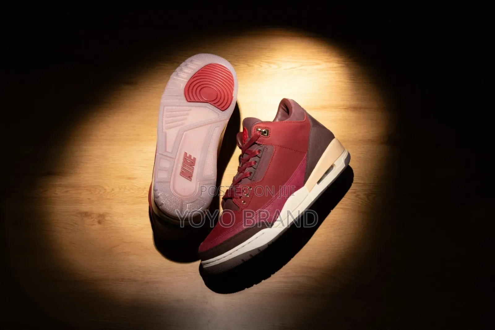 Nike Air Jordan 3 "BIN 23"Team Red ,Desert Sand