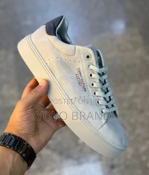 Tommy Hilfiger Est.1985 Dark Gray Leather