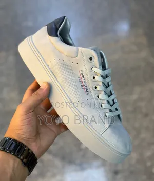 Tommy Hilfiger Est.1985 Dark Gray Leather