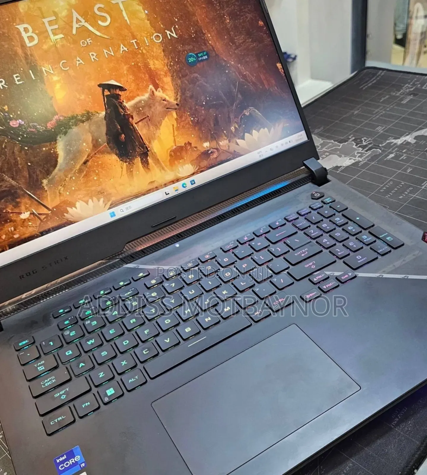 New Laptop Asus ROG Strix G16 G614 16GB Intel Core i7 SSD 1T