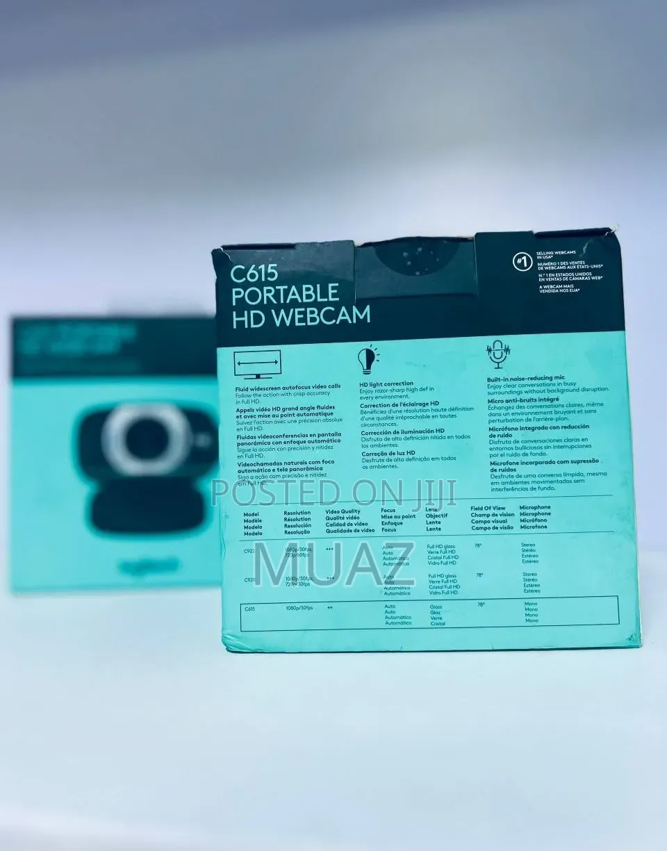 Logitech C615 Portable HD Webcam