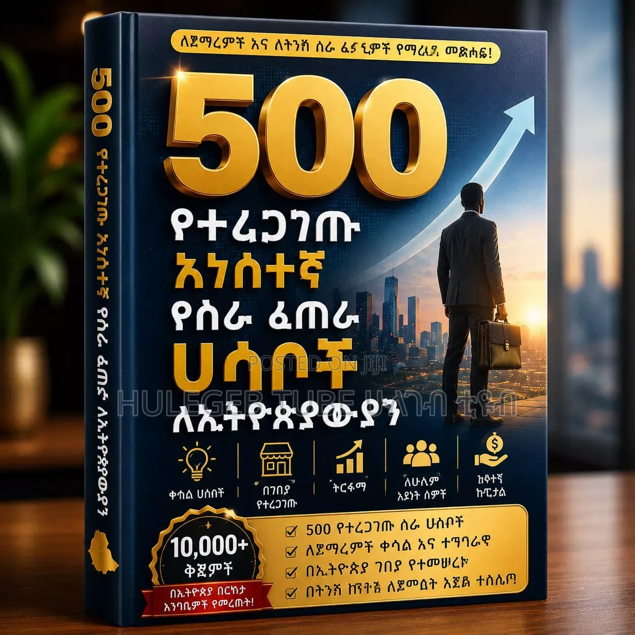 ለኢትዮጵያ 500 የተረጋገጡ አነስተኛ የንግድ ሃሳቦች ተግባራዊ ዕድሎችና እውነተኛ ስልቶች