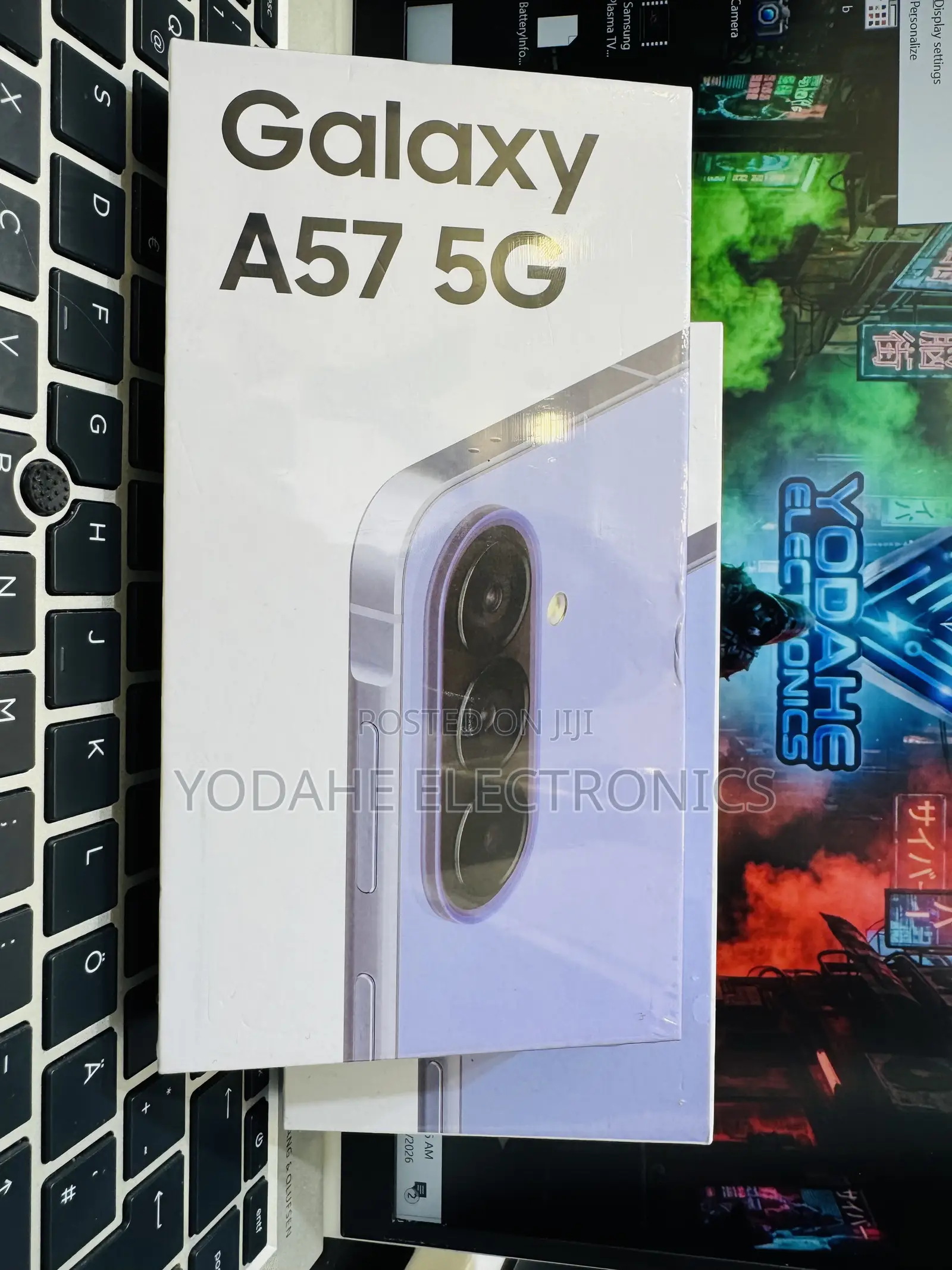 New Samsung Galaxy A57 256 GB Purple