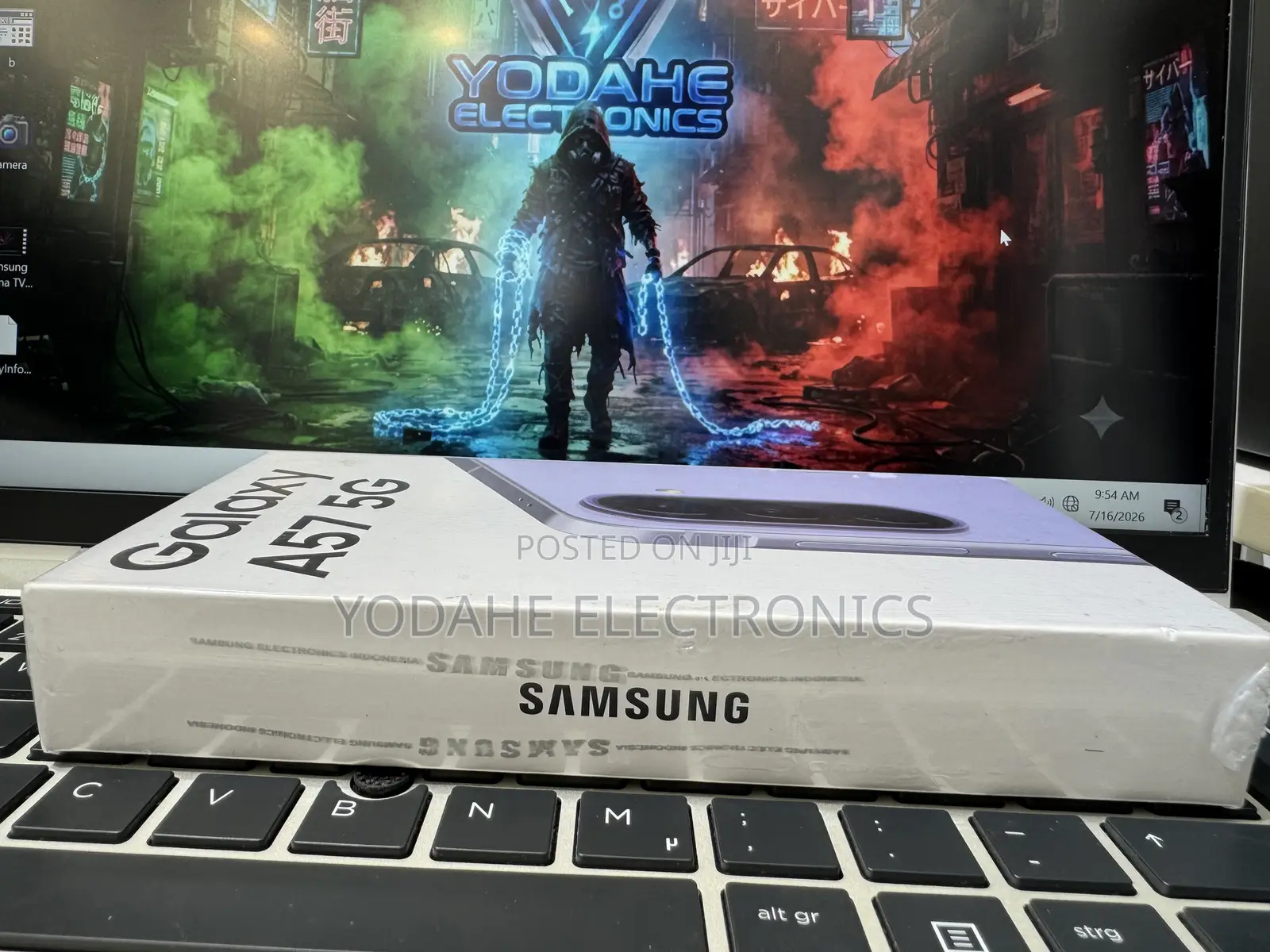 New Samsung Galaxy A57 256 GB Purple
