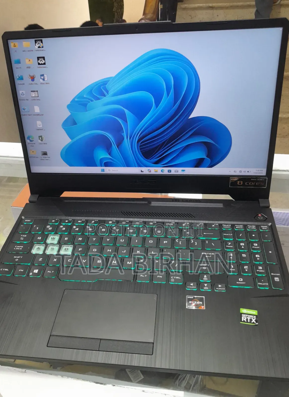New Laptop Asus TUF Gaming A15 16GB AMD Ryzen 7 SSD 512GB