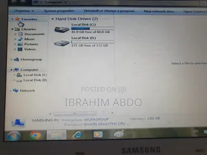 Laptop Samsung 2GB Intel Core i3 SSHD+SSD 256GB