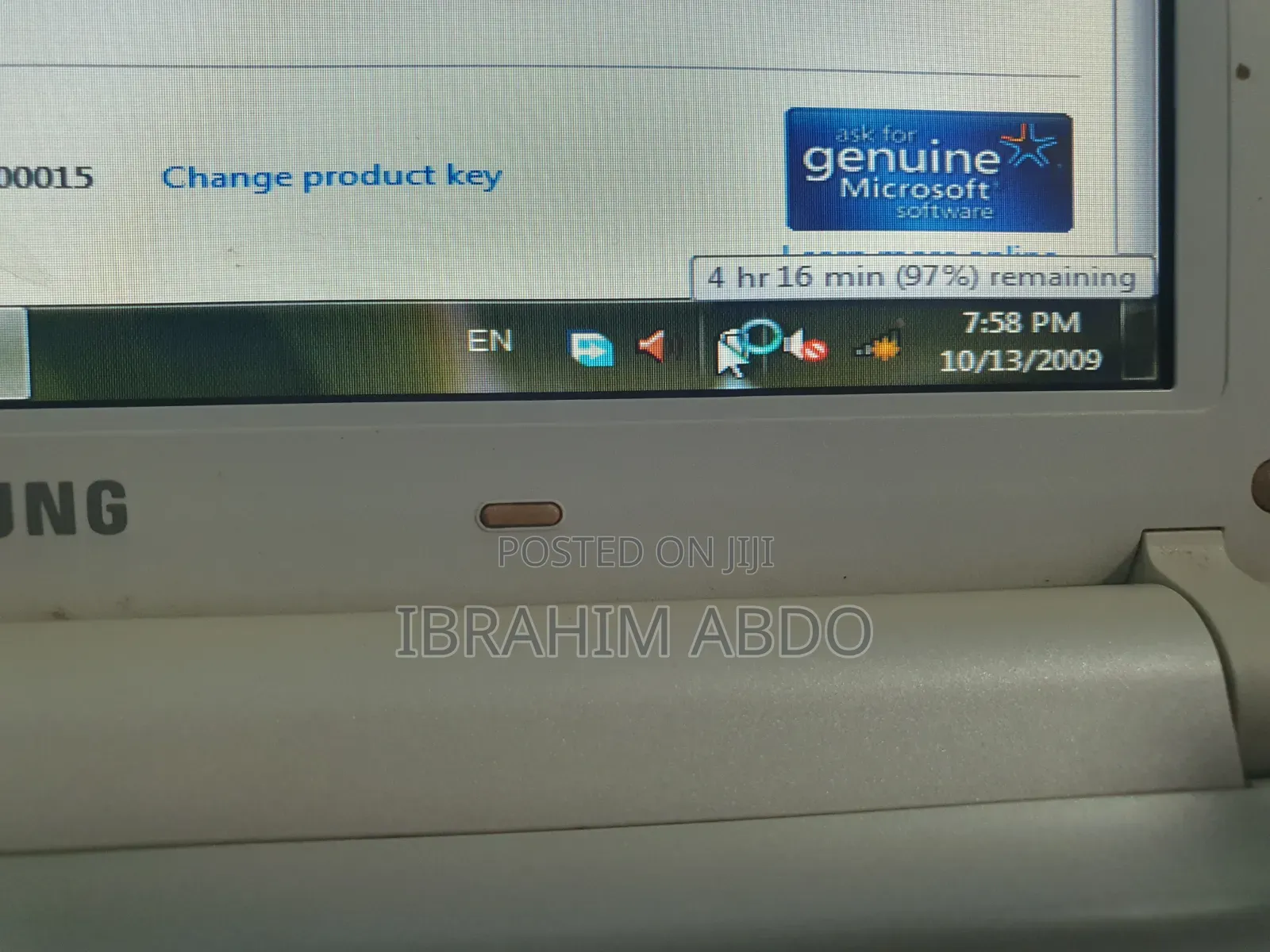 Laptop Samsung 2GB Intel Core i3 SSHD+SSD 256GB
