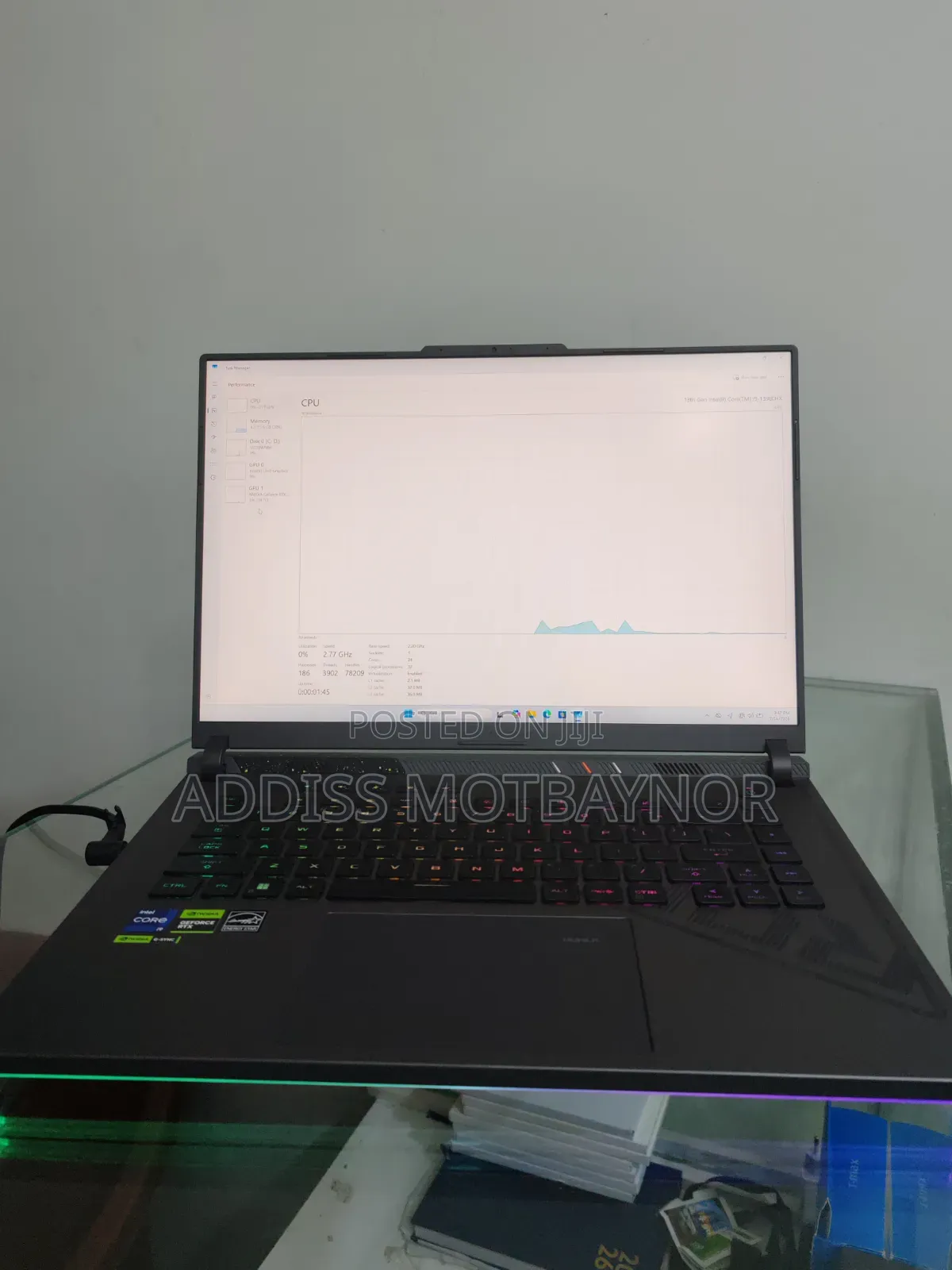 New Laptop Asus ROG Strix G16 G614 16GB Intel Core i9 SSD 1T