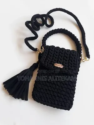 Hand-Knitted Bags