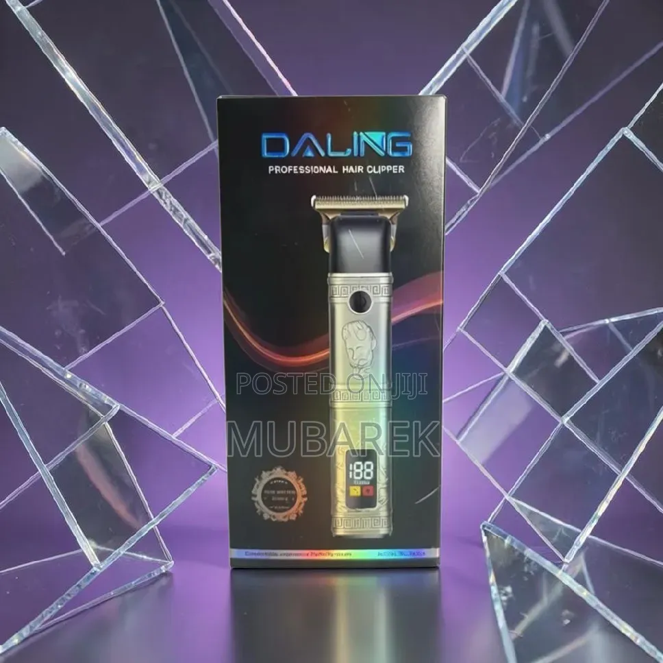 Upgrade Your Grooming Game With Daling Professional Hair Clipper!