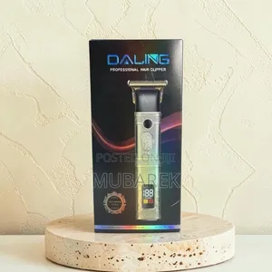 Daling Hair Clipper With Smart LED Display Precision T-Blade