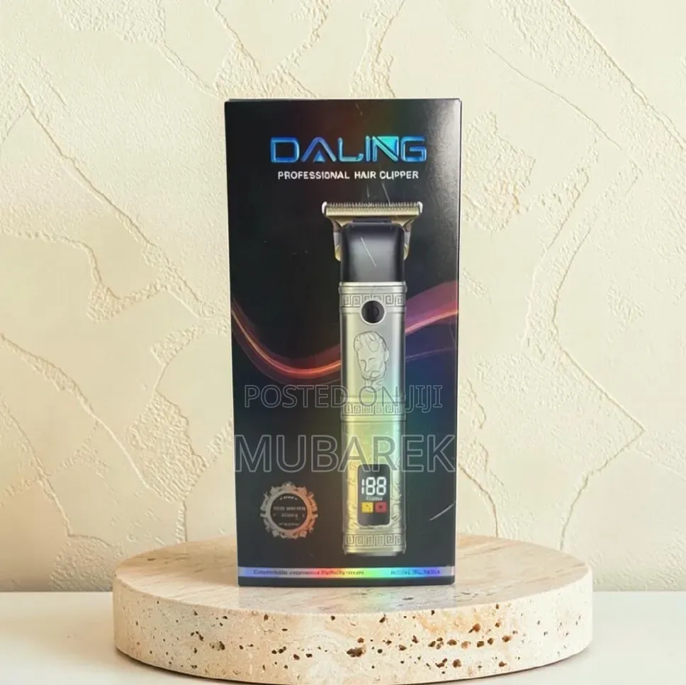 Daling Hair Clipper With Smart LED Display Precision T-Blade