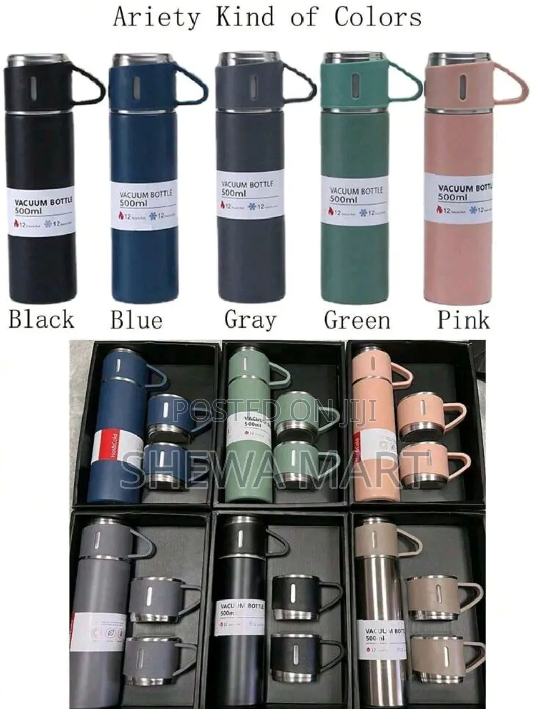 Stainless Steel Insulated Tumblers, With Gift Box, Double-Wall Leak-Pr