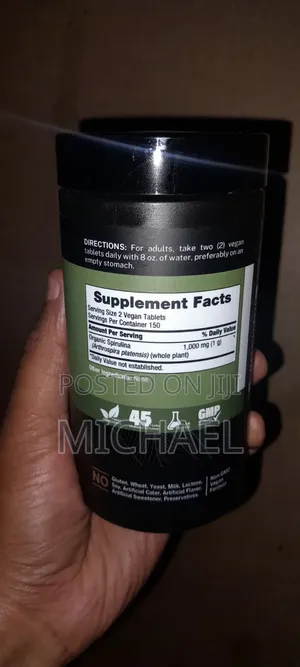 Organic Spirulina Tablet