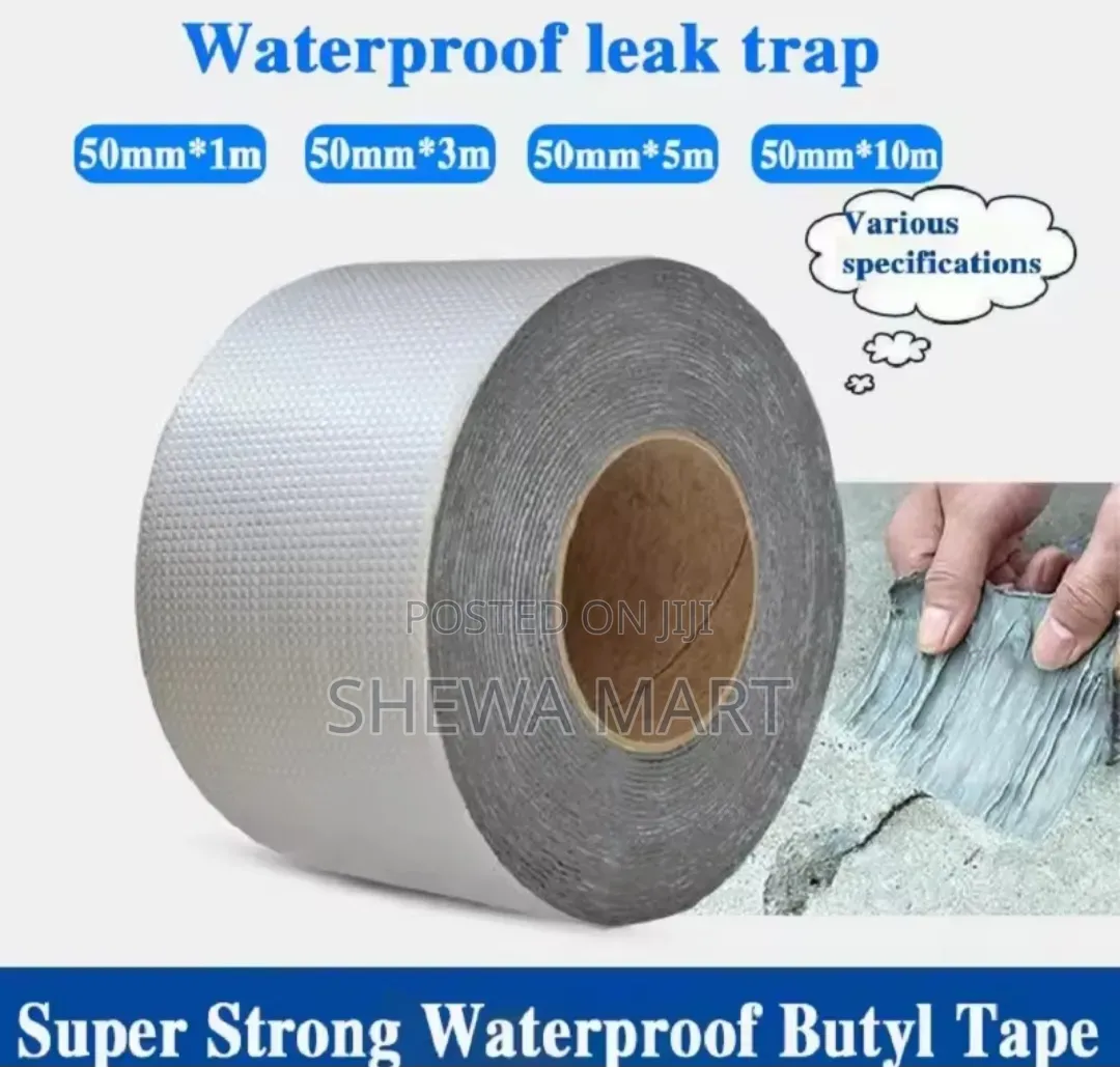 Super Strong Butyl Tape Heat Resistant, Leakproof Seal for Roofs Tube