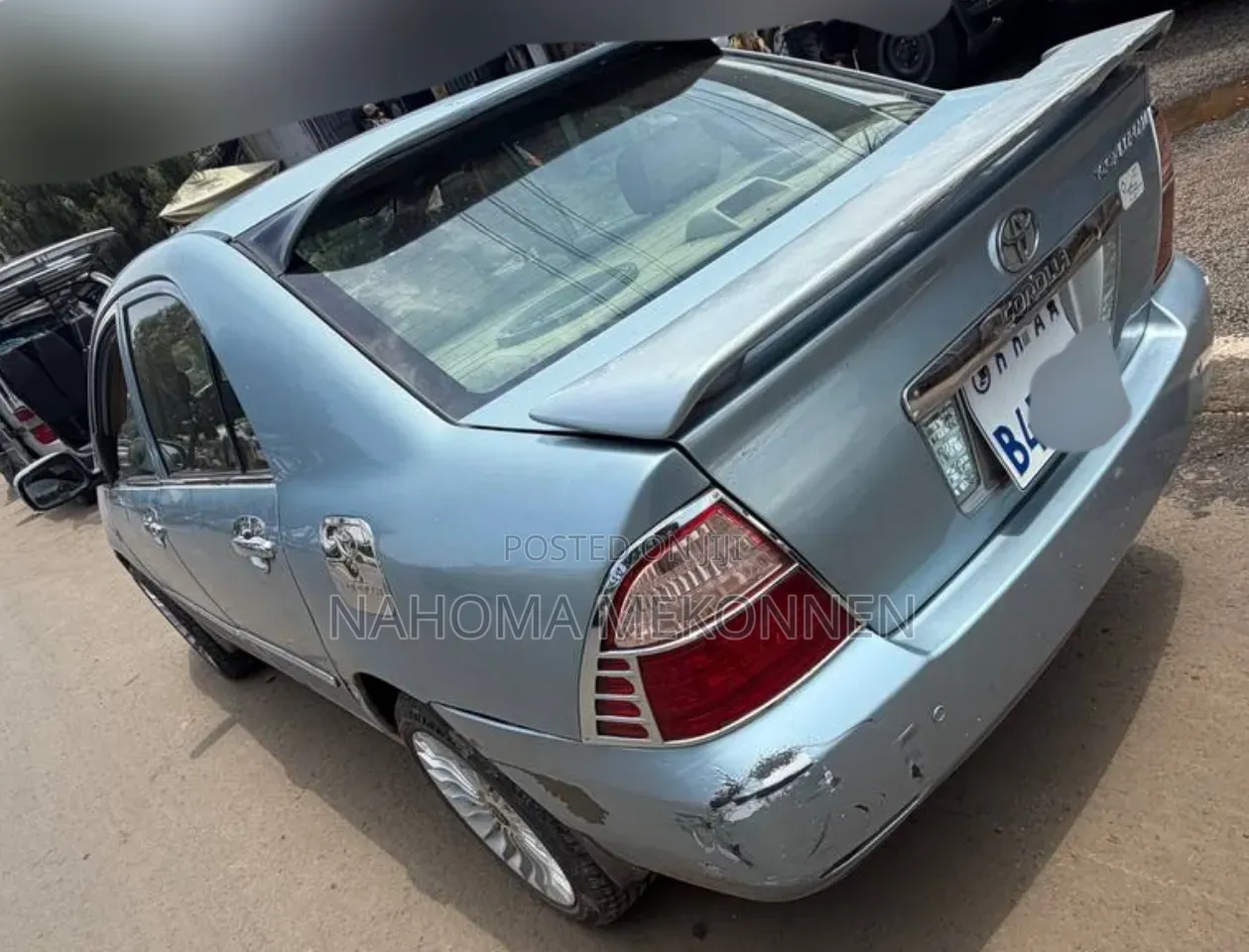 Toyota Corolla 2007 Blue