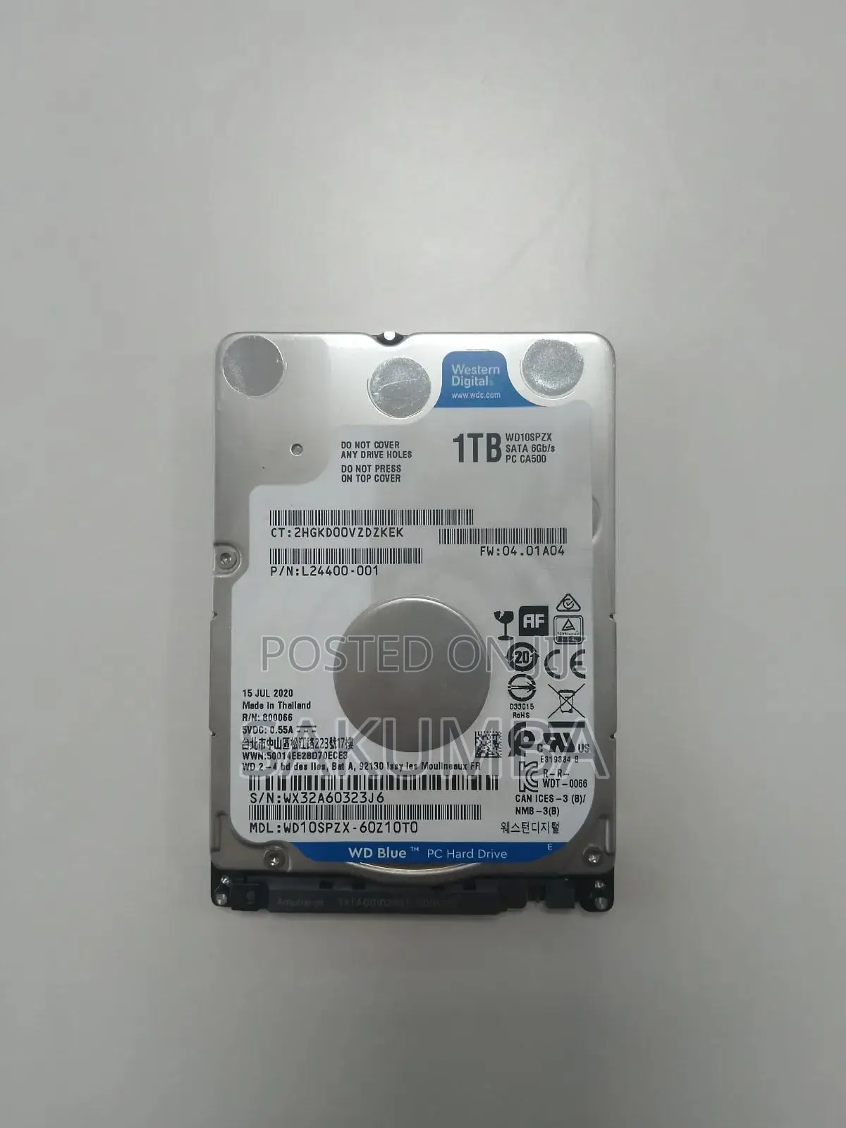 1TB Hard Disk Storage
