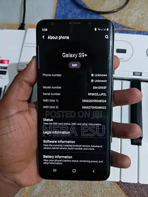 Samsung Galaxy S9 Plus 64 GB Black