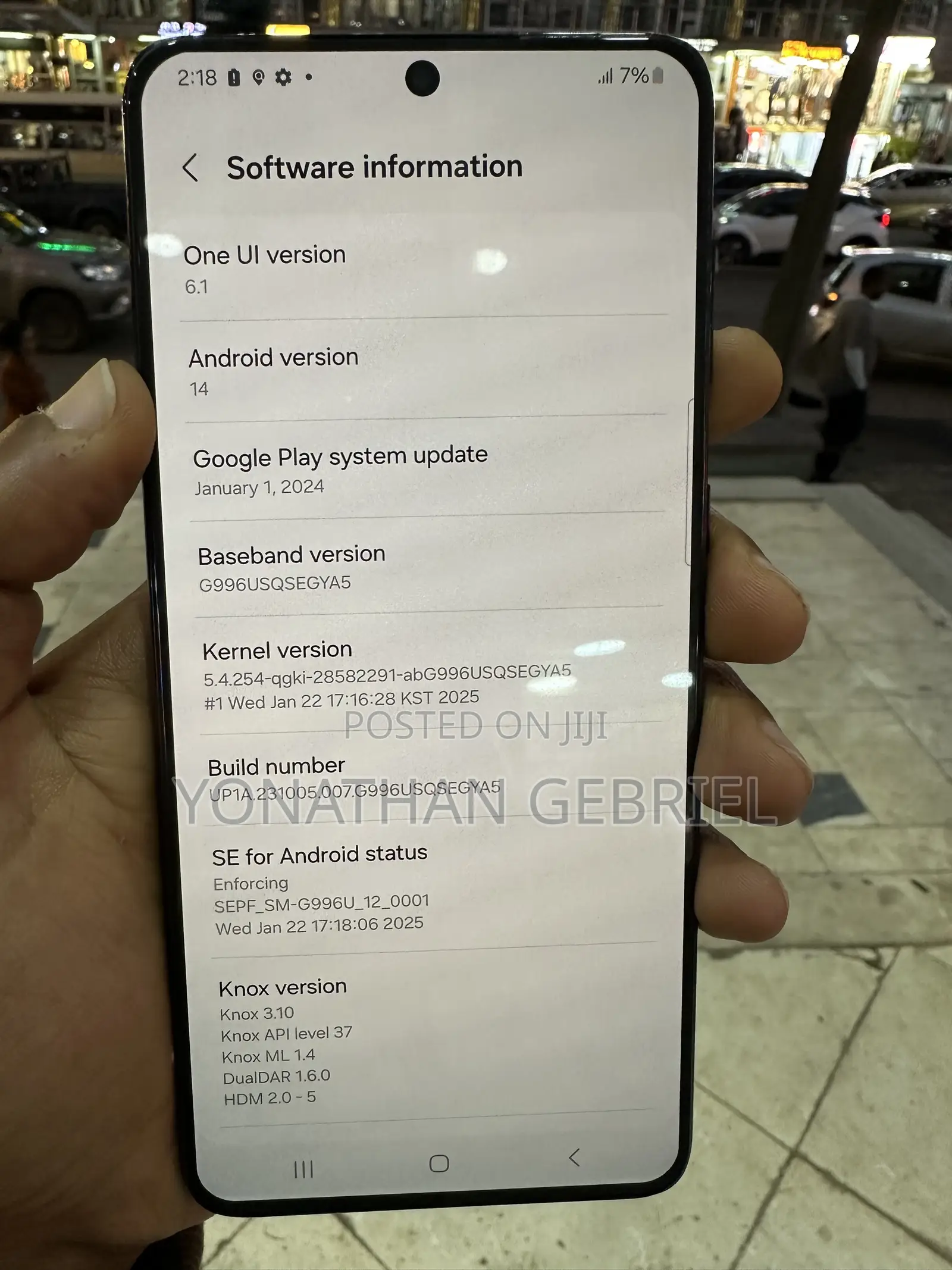 New Samsung Galaxy S21+ 5G 128 GB Black