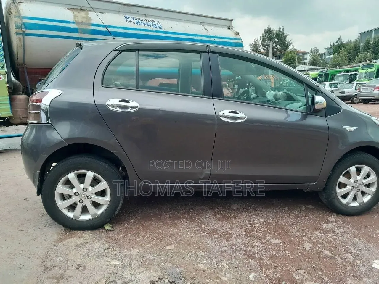 Toyota Yaris 2008 Gray