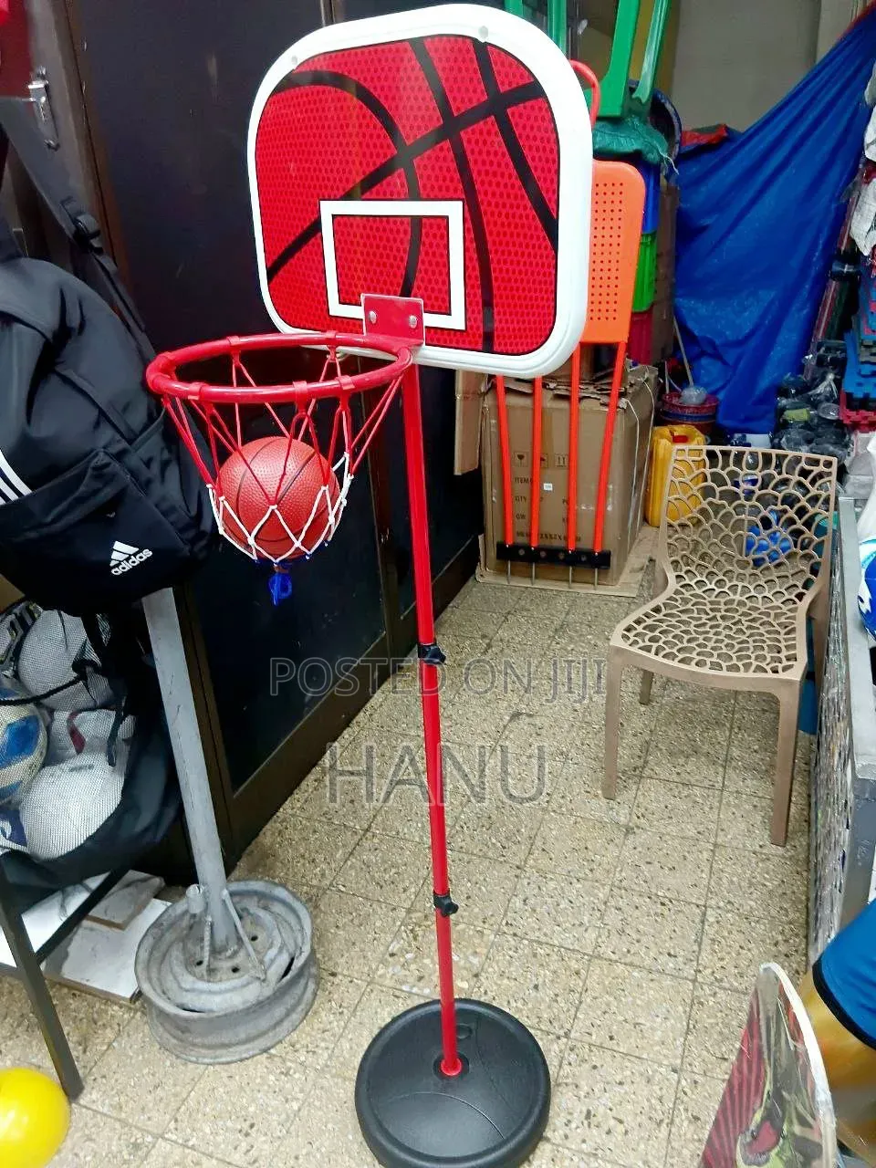 Kids Ad Justable Basketball Stand