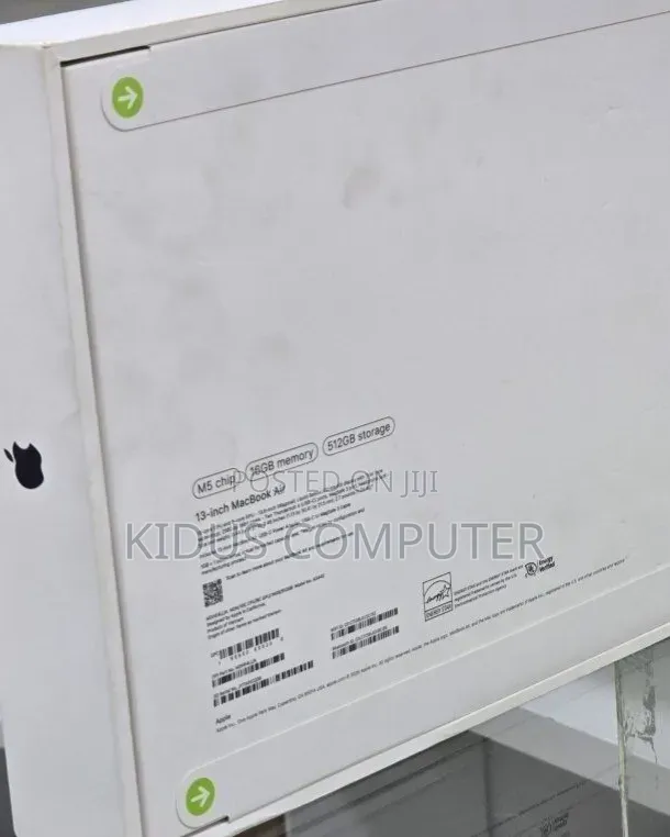 New Laptop Apple MacBook Air 2026 M5 16GB Apple M5 SSD 512GB