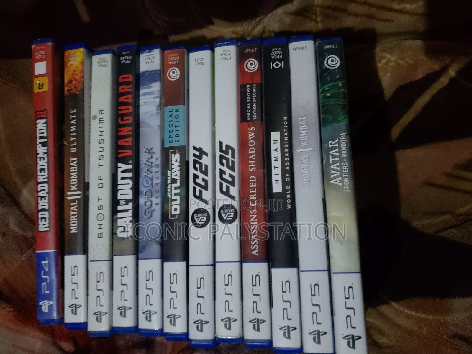 Iconic Palystation Ps5 Cd Games