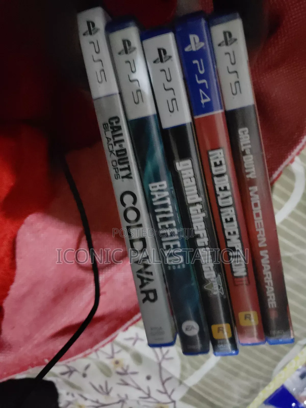 Iconic Palystation Ps5 Cd Games
