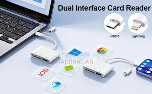 Earldom 4-in-1 OTG Hub and Card Reader (OT106CL)
