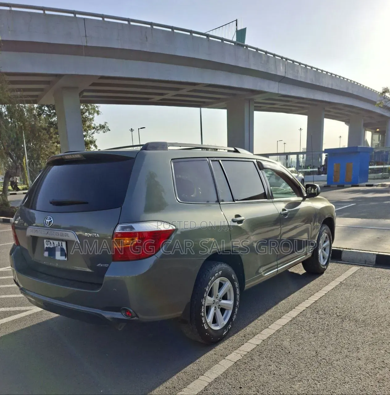 Toyota Highlander 2007 Green