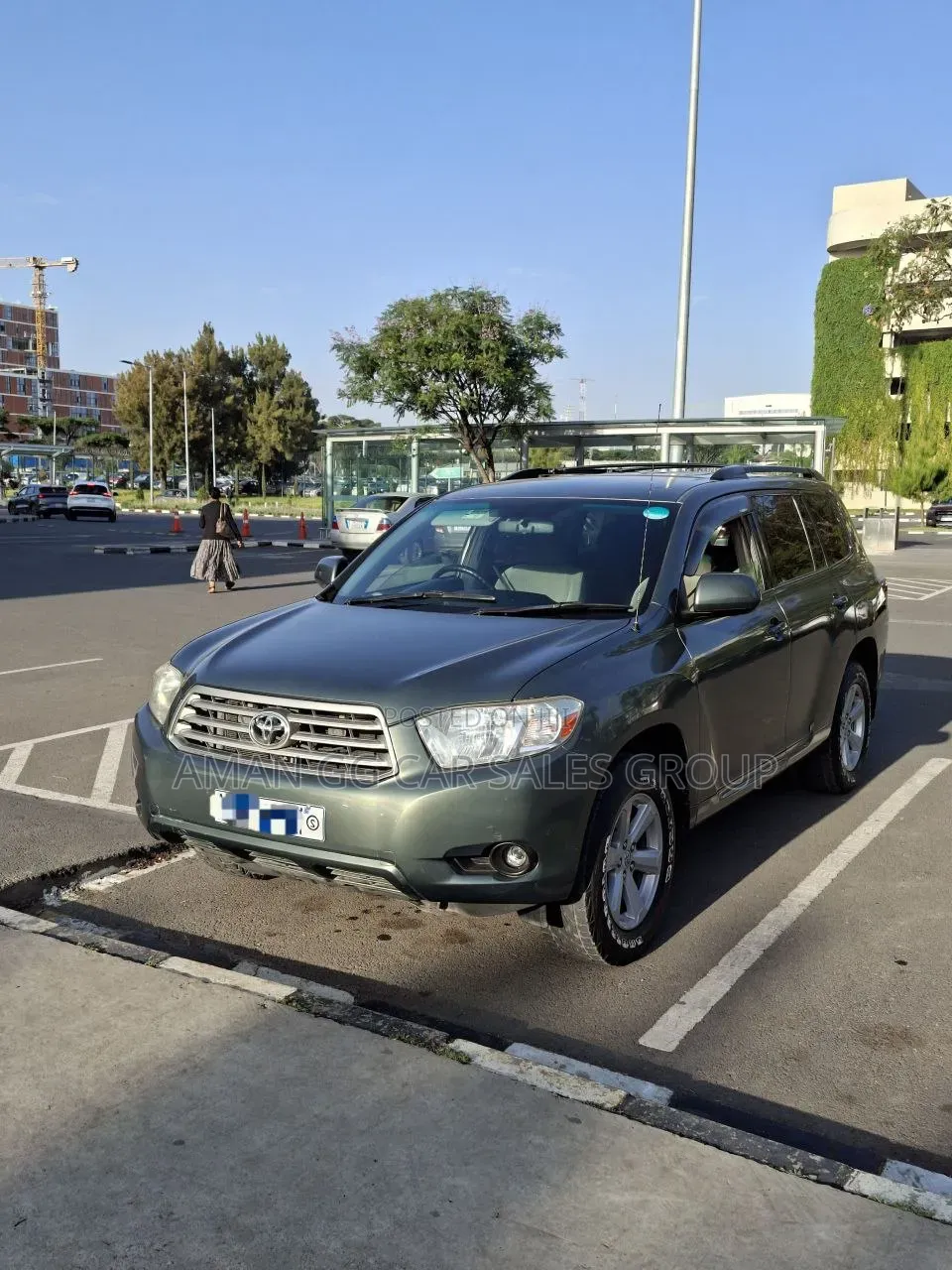 Toyota Highlander 2007 Green