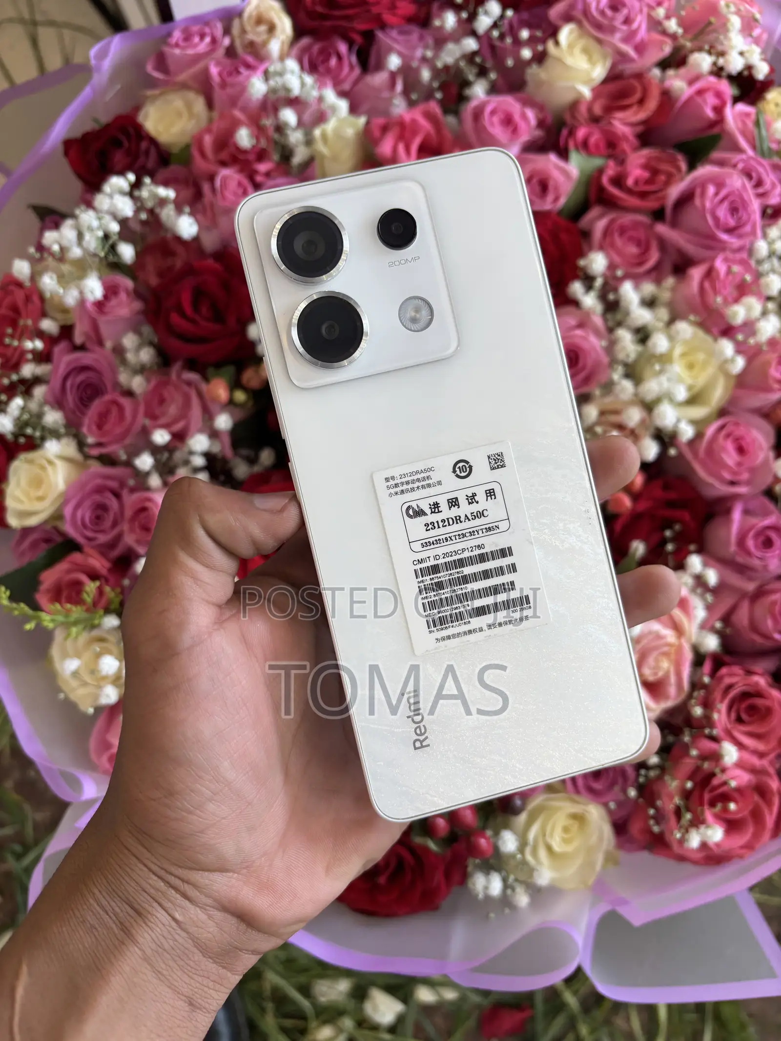 Xiaomi Redmi Note 13 Pro 5G 256 GB White
